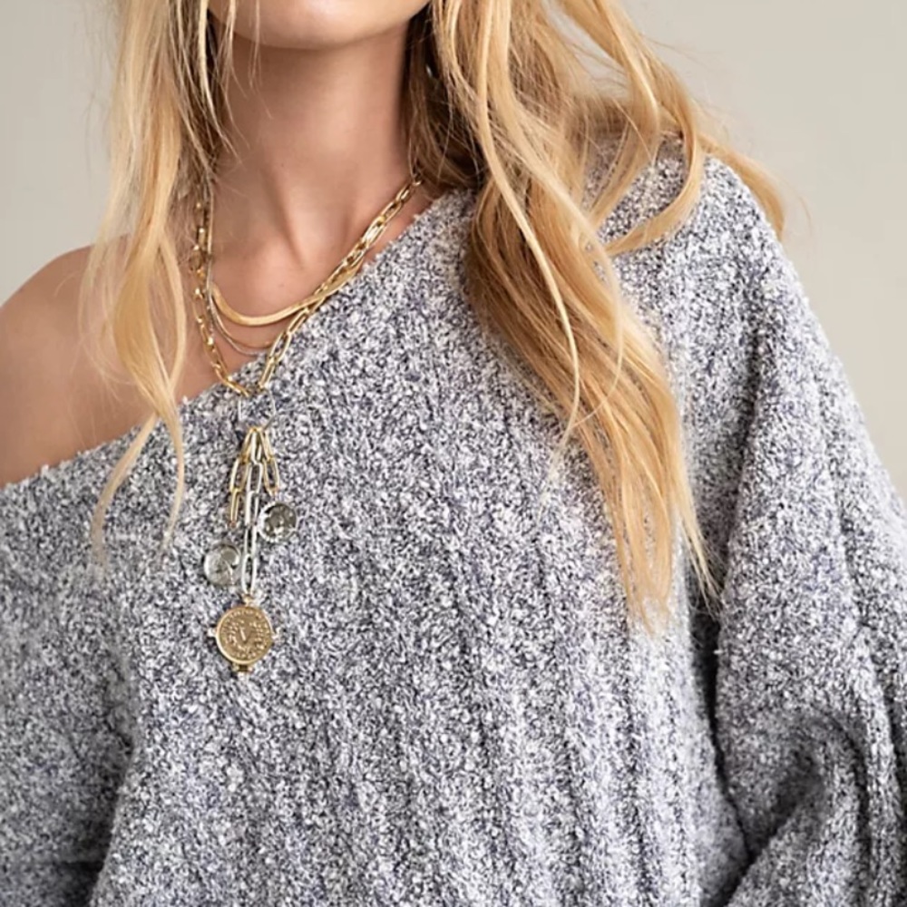 Free People Good Day Pullover